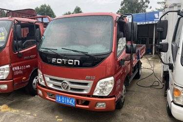 二手福田 奥铃TX 110马力 3.7米单排栏板轻卡(国四) 单桥 福田环保动力二手载货车 蓝牌图片