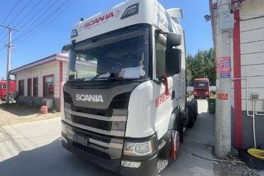 二手斯堪尼亚 G系列重卡 500马力 6X4牵引车(国五) 双驱 斯堪尼亚二手牵引车 黄牌图片