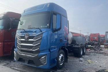 二手福田 欧曼GTL 质享版 500马力 6X4 LNG牵引车(液缓)(国六) 双驱 福田康明斯二手牵引车 黄牌图片