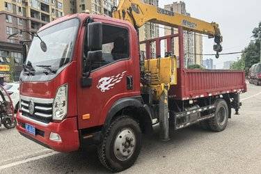 二手随车吊 中国重汽成都商用车 王牌7系 160 5 4X2图片