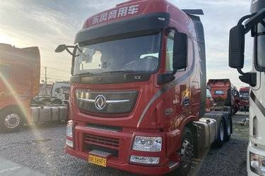 二手东风商用车 天龙旗舰KX 560马力 6X4牵引车(复合空悬)(国五) 双驱 康明斯二手牵引车 黄牌