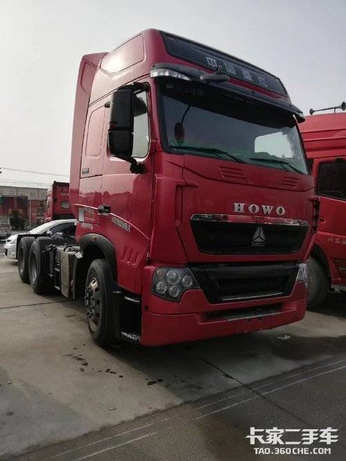 二手牵引车 豪沃t7国四440马力