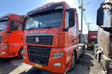 中国重汽 汕德卡SITRAK G7H重卡 540马力 6X4 LNG牵引车(国六) 双驱 曼二手牵引车 黄牌