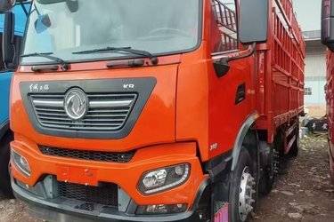 二手东风商用车 天锦KR中卡 绿通版 292马力 6X2 7.7米载货车(高顶)(国五) 前四后四 东风康明斯二手载货车 黄牌