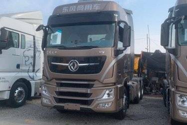 二手东风商用车 天龙旗舰KX 560马力 6X4牵引车(国六) 双驱 康明斯二手牵引车 黄牌图片