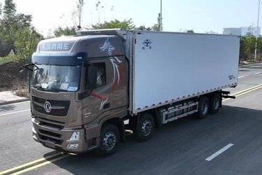 二手冷藏车 东风商用车 天龙旗舰KX 490 9.25 8X4图片