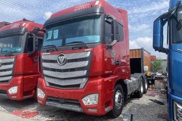 二手福田 欧曼EST 6系重卡 基本版 580马力 6X4 牵引车(国六) 双驱 康明斯二手牵引车 黄牌图片