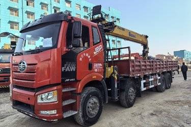 随车吊 一汽解放 解放J6L 460 8.2 8X4