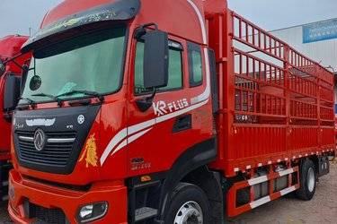 二手东风商用车 天锦KR PLUS 舒适版 290马力 4X2 6.8米仓栅式载货车(国六) 单桥 东风康明斯二手载货车 黄牌图片