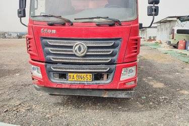 二手东风华神 F5 270马力 8X2 6.8米自卸车(国五) 8X2 玉柴二手自卸车 黄牌图片