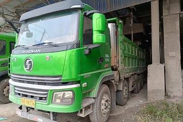 二手陕汽商用车 轩德翼6 标载版 300马力 8X4 6.5米自卸车(国六) 前四后八 潍柴二手自卸车 黄牌