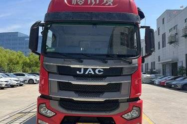 二手江淮 格尔发A5XⅢ重卡 270马力 6X2 9.7米仓栅式载货车(国六) 前四后四 玉柴二手载货车 黄牌