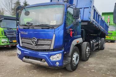 二手福田瑞沃 大金刚ES7 270马力 8X2 7.2米自卸车(国六) 8X2 玉柴二手自卸车 黄牌图片