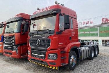 二手陕汽重卡 德龙M3000S 460马力 6X4牵引车(国六) 双驱 潍柴二手牵引车 黄牌图片