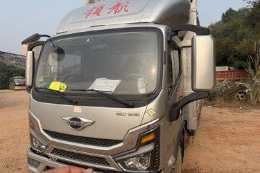 二手福田 时代领航大G 2L 150马力 LNG 4.2米单排仓栅式轻卡(国六) 单桥 云内动力二手载货车 蓝牌