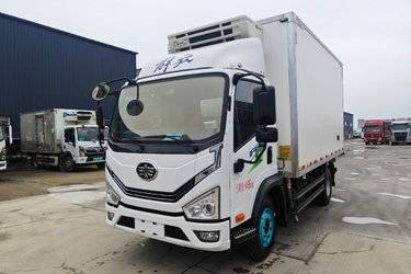 二手冷藏车 青岛解放 龙V 136 4.08 4X2