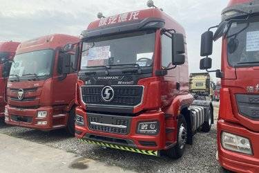 二手陕汽重卡 德龙M3000S 350马力 4X2 牵引车(国六) 单桥 潍柴二手牵引车 黄牌