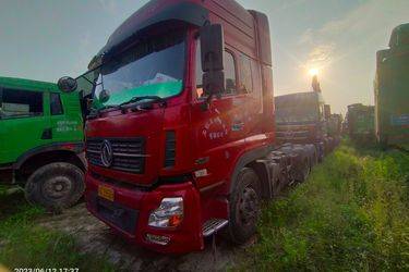 东风商用车 天龙重卡 启航版 450马力 6X4牵引车(国五) 双驱 雷诺二手牵引车 黄牌