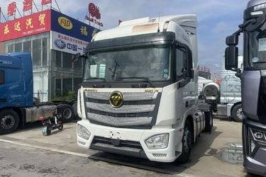 二手福田 欧曼EST 穿越版 470马力 4X2 AMT自动挡牵引车(国六) 单桥 福田康明斯二手牵引车 黄牌图片