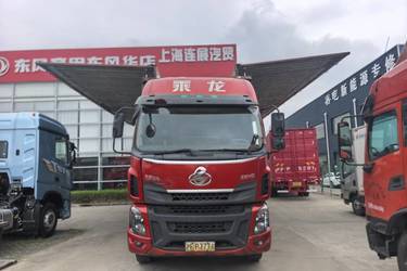 二手东风柳汽 乘龙H5中卡 270马力 6X2 9.7米排半翼开启厢式载货车(法士特8挡)(国五) 前四后四 东风康明斯二手载货车 黄牌