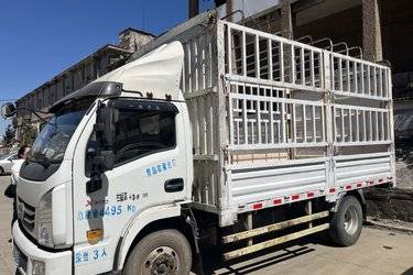 二手跃进 福运X500-33 143马力 4.2米单排仓栅式轻卡(国五) 单桥 云内动力二手载货车 蓝牌图片