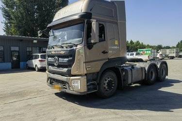 二手东风华神 T7重卡 460马力 6X4 牵引车(国五) 双驱 潍柴二手牵引车 黄牌图片