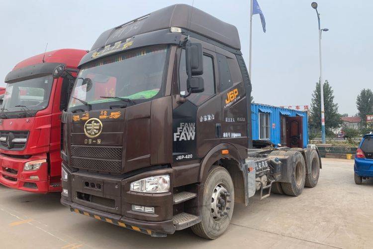 山东济宁二手牵引车 一汽解放j6p420马力转让出售_卡家二手车