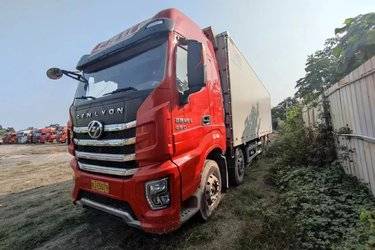 二手冷藏车 上汽红岩 杰狮