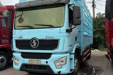 二手陕汽重卡 德龙L5000 轻量化版 270马力 4X2 6.8米仓栅式载货车(国六) 单桥 玉柴二手载货车 黄牌图片