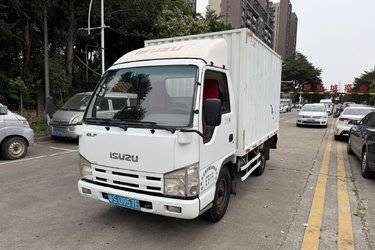 二手庆铃 五十铃100P 98马力 3.1米单排厢式轻卡(国四) 单桥 庆铃五十铃二手载货车 蓝牌图片