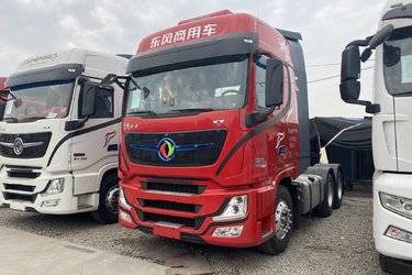 二手东风商用车 天龙旗舰KX 王者版 600马力 6X4牵引车(国六) 双驱 康明斯二手牵引车 黄牌图片