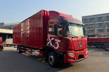 二手东风新疆 畅行X3 240马力 4X2 9.8米厢式载货车(国六) 单桥 康明斯二手载货车 黄牌图片