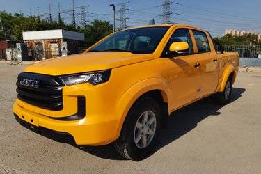 二手江铃 顺达小卡 116马力 2.14米双排栏板轻卡(国六) 单桥 江铃二手载货车 蓝牌