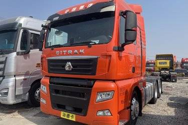 二手中国重汽 汕德卡SITRAK G7重卡 510马力 6X4 牵引车(国六) 双驱 曼二手牵引车 黄牌