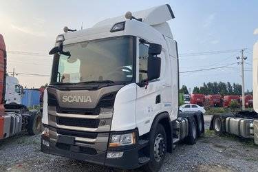 二手斯堪尼亚 新G系列重卡 500马力 6X4牵引车(国六) 双驱 斯堪尼亚二手牵引车 黄牌