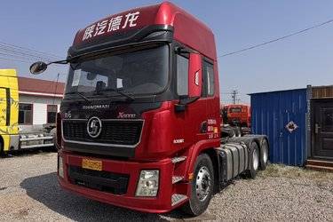 二手陕汽重卡 德龙X5000 经典版 530马力 4X2 AMT自动档牵引车(国六) 单桥 潍柴二手牵引车 黄牌