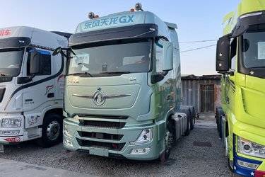 东风商用车 天龙旗舰GX 560马力 6X4 AMT自动档牵引车(国六)(液缓)(国六) 双驱 康明斯二手牵引车 黄牌
