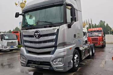 二手福田 欧曼EST 6系重卡 560马力 6X4 AMT自动挡牵引车(国五) 双驱 福田康明斯二手牵引车 黄牌图片