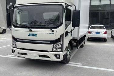 二手江铃E路达 4X2 4.02米单排纯电动冷藏车 宁德时代140.41kWh  二手电动卡车电动冷藏车图片