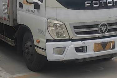 二手福田 奥铃CTX 131马力 单排宣传车(国五) 单桥 安徽康明斯二手载货车