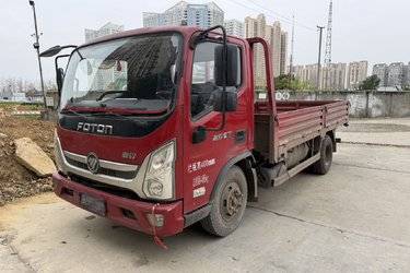 二手福田 奥铃CTS 143马力 4.18米单排栏板轻卡(国五) 单桥 福田康明斯二手载货车 蓝牌