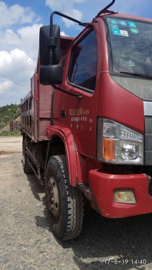 湖南怀化二手自卸车4108时代金刚出售转让出售_卡家二手车