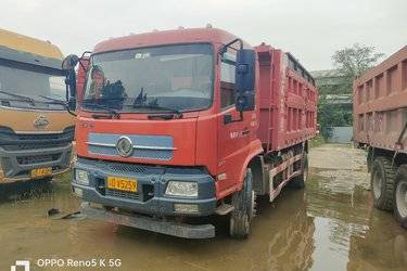 二手东风商用车 天锦中卡 240马力 4X2 5.4米自卸车(国五) 单桥 玉柴二手自卸车 黄牌