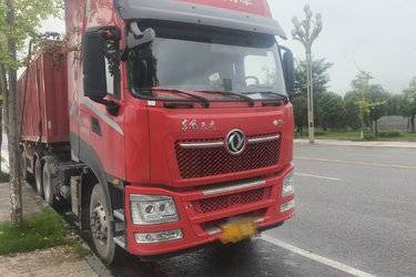 二手东风天龙KL 12.9L LNG 520马力 6X4 东风14档 牵引车(国六) 双驱 东风二手牵引车 黄牌