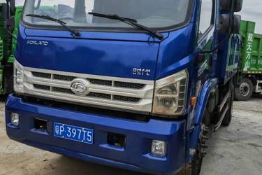 二手福田瑞沃 时代金刚739 160马力 4.35米自卸车(国五) 单桥 玉柴二手自卸车 黄牌图片