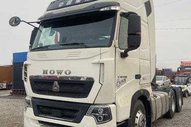 二手中国重汽 HOWO T7H重卡 540马力 6X4牵引车(国五) 双驱 曼二手牵引车 黄牌